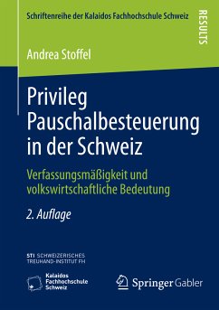 Privileg Pauschalbesteuerung in der Schweiz (eBook, PDF) - Stoffel, Andrea