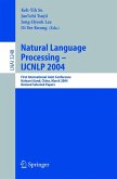 Natural Language Processing - IJCNLP 2004 (eBook, PDF)