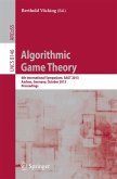 Algorithmic Game Theory (eBook, PDF)