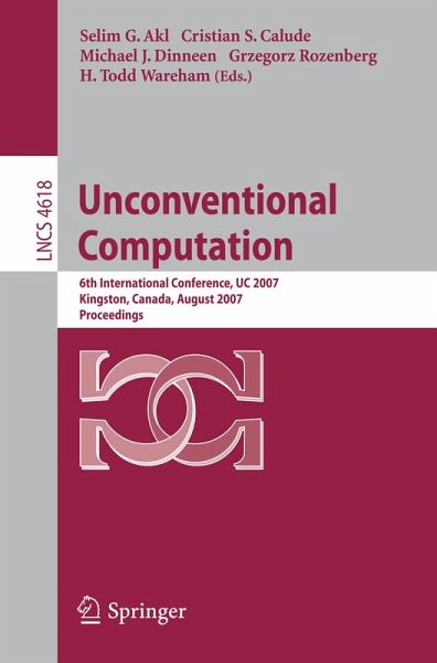 Unconventional Computation (eBook, PDF) Unconventional Computation (eBook, PDF)