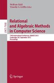 Relational and Algebraic Methods in Computer Science (eBook, PDF)