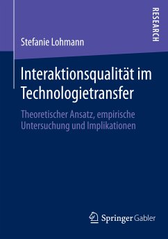 Interaktionsqualität im Technologietransfer (eBook, PDF) - Lohmann, Stefanie