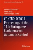 CONTROLO&quote;2014 – Proceedings of the 11th Portuguese Conference on Automatic Control (eBook, PDF)