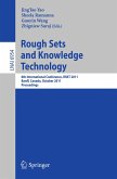 Rough Set and Knowledge Technology (eBook, PDF)