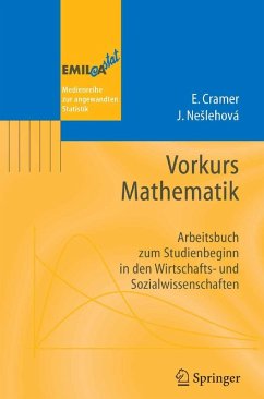 Vorkurs Mathematik (eBook, PDF) - Cramer, Erhard; Neslehova, Johanna