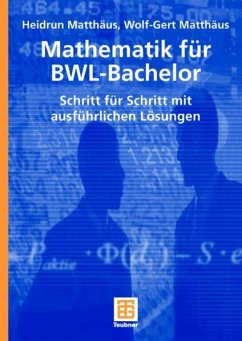 Mathematik für BWL-Bachelor (eBook, PDF) - Matthäus, Heidrun; Matthäus, Wolf-Gert