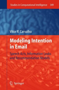 Modeling Intention in Email (eBook, PDF) - Carvalho, Vitor R.