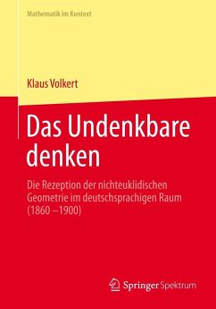 Das Undenkbare denken (eBook, PDF) - Volkert, Klaus
