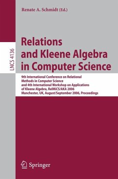 Relations and Kleene Algebra in Computer Science (eBook, PDF)