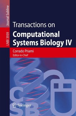 Cover Transactions on Computational Systems Biology IV (eBook, PDF)