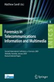 Forensics in Telecommunications, Information and Multimedia (eBook, PDF)