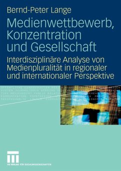 Cover Medienwettbewerb, Konzentration und Gesellschaft (eBook, PDF)