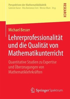 Cover Lehrerprofessionalität und die Qualität von Mathematikunterricht (eBook, PDF)