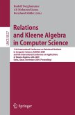 Relations and Kleene Algebra in Computer Science (eBook, PDF)