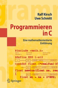 Programmieren in C (eBook, PDF) - Kirsch, Ralf; Schmitt, Uwe