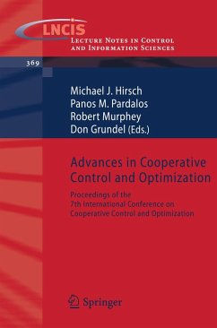 Cover Advances in Cooperative Control and Optimization (eBook, PDF)