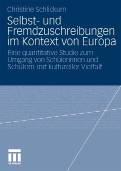 Selbst- und Fremdzuschreibungen im Kontext von Europa (eBook, PDF) - Schlickum, Christine