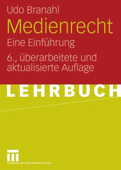 Medienrecht (eBook, PDF) - Branahl, Udo