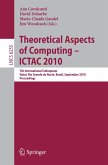 Theoretical Aspects of Computing (eBook, PDF)