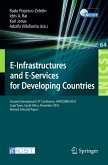E-Infrastructure and E-Services for Developing Countries (eBook, PDF)