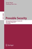Provable Security (eBook, PDF)