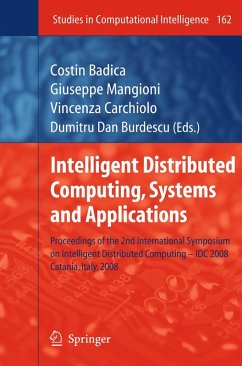 Cover Intelligent Distributed Computing, Systems and Applications (eBook, PDF)
