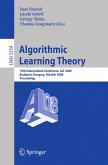 Algorithmic Learning Theory (eBook, PDF)