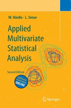 Applied Multivariate Statistical Analysis (eBook, PDF) - Härdle, Wolfgang Karl; Simar, Léopold