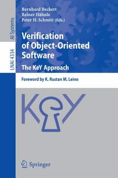 Verification of Object-Oriented Software. The KeY Approach (eBook, PDF)