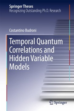 Temporal Quantum Correlations and Hidden Variable Models (eBook, PDF) - Budroni, Costantino