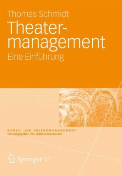 Theatermanagement (eBook, PDF) - Schmidt, Thomas