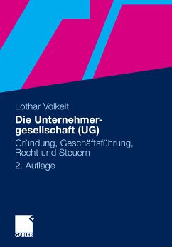 Die Unternehmergesellschaft (UG) (eBook, PDF) - Volkelt, Lothar