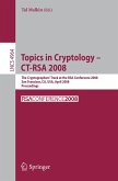 Topics in Cryptology - CT-RSA 2008 (eBook, PDF)