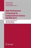 High Performance Computing for Computational Science - VECPAR 2012 (eBook, PDF)