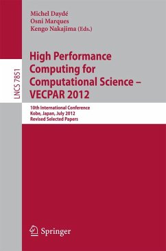Cover High Performance Computing for Computational Science - VECPAR 2012 (eBook, PDF)