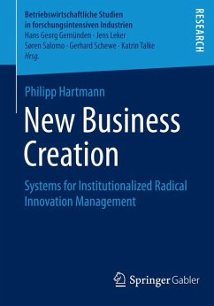 New Business Creation (eBook, PDF) - Hartmann, Philipp