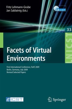 Cover Facets of Virtual Environments (eBook, PDF)