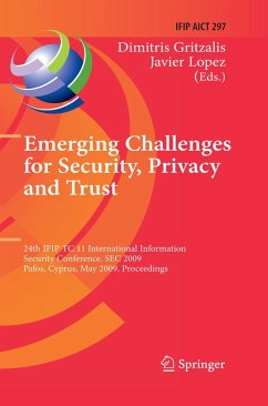 Emerging Challenges for Security, Privacy and Trust (eBook, PDF) - Gritzalis, Dimitris; Lopez, Javier