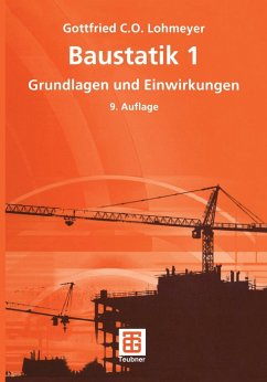 Baustatik 1 (eBook, PDF) - Lohmeyer, Gottfried C O
