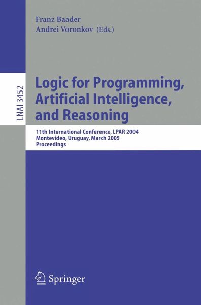 Logic for Programming, Artificial Intelligence, and Reasoning (eBook, PDF) Logic for Programming, Artificial Intelligence, and Reasoning (eBook, PDF)