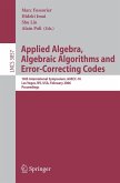 Applied Algebra, Algebraic Algorithms and Error-Correcting Codes (eBook, PDF)