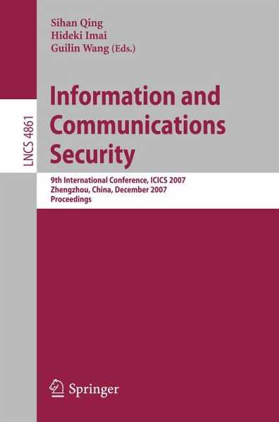 Information and Communications Security (eBook, PDF) Information and Communications Security (eBook, PDF)