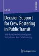 Decision Support for Crew Rostering in... - Bild 1