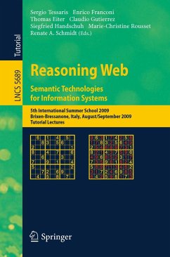 Reasoning Web. Semantic Technologies for Information Systems (eBook, PDF)