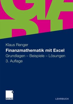 Finanzmathematik mit Excel (eBook, PDF) - Renger, Klaus