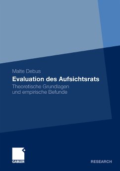 Evaluation des Aufsichtsrats (eBook, PDF) - Debus, Malte