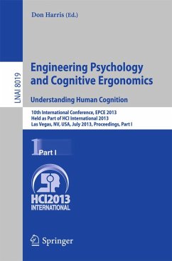 Engineering Psychology and Cognitive Ergonomics. Understanding Human Cognition (eBook, PDF)