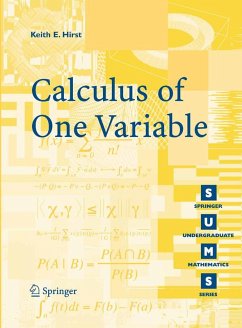 Calculus of One Variable (eBook, PDF) - Hirst, K. E.