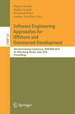 Software Engineering Approaches for Offshore and Outsourced Development (eBook, PDF)