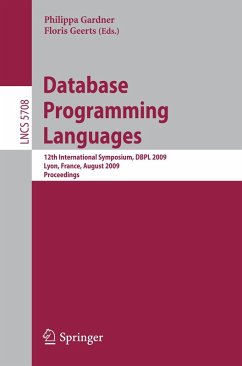 Database Programming Languages (eBook, PDF)